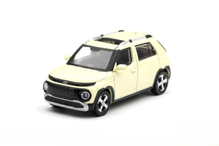 Hyundai Casper butter cream yellow pearl 1:64 Mini GT