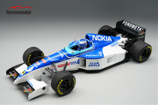 Tyrrell F1 023 OX10C Yamaha #4 M.Salo Canada GP 1995 with Pilot Figure 1:18 Tecnomodel