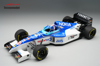 Tyrrell F1 023 OX10C Yamaha #3 U.Katayama British GP 1995 with Pilot Figure 1:18 Tecnomodel
