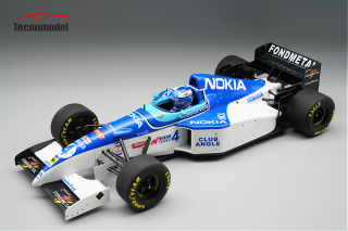 Tyrrell F1 023 OX10C Yamaha #4 M.Salo San Marino GP 1995 with Pilot Figure 1:18 Tecnomodel