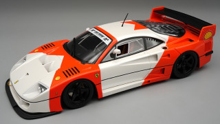 Ferrari F40 Le Mans Racing 1996 Black Wheels red/white 1:12 Tecnomodel