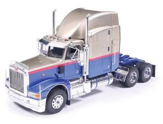 Peterbilt 377 2014 blue/champagne 1:43 Ixo America