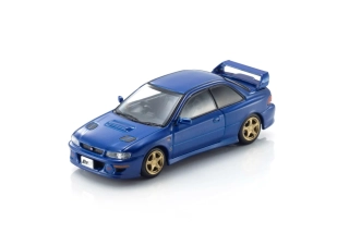 Subaru Impreza WRX *Initial D* 1995 With Led blue 1:64 Kyosho