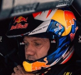 Helmet - Sebastien Ogier Rally 2026 1:2 Mini Helmet
