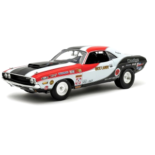 Dodge Challenger *Boycott* Dick Landy 1970 white/red/black 1:18 Acme Diecast