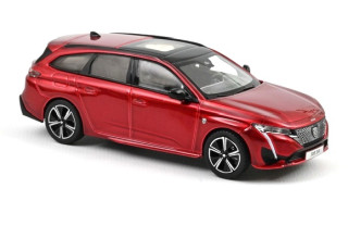 Peugeot 308 SW GT 2021 elixir red 1:43 Norev