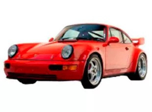 Porsche 911 964 Carrera RSR Coupe 1993 red 1:24 Maisto