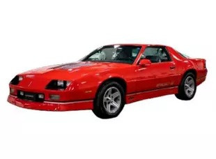 Chevrolet Camaro IROC-Z 1990 red 1:24 Maisto