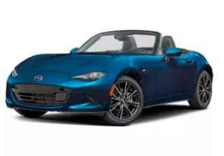Mazda MX-5 Spider 2025 blue 1:24 Maisto