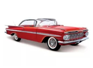 KIT - Chevrolet Impala 1959 red 1:24 Maisto