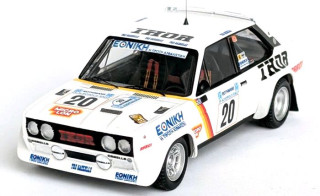 Fiat 131 Abarth #20 Pavlos Moschoutis/Silef Rally Acropolis 1977 1:43 Troféu