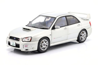 Subaru Impreza WRX STI 2003 premium silver effect 1:18 Solido