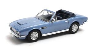 Aston Martin DBS Banham Cabriolet Open 1973 blue metallic 1:43 Matrix Scale Models
