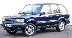 Land Rover Range Rover P38 1994 blue 1:43 Matrix Scale Models