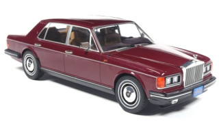 Rolls Royce Silver Spur 1980 dark red 1:18 MCG Modelcar Group