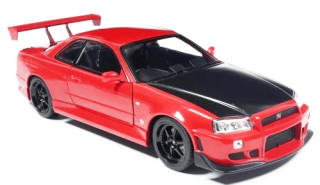 Nissan Skyline GT-R R34 2002 red 1:18 MCG Modelcar Group