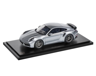 Porsche 911 (992) Turbo 50 Years GT silver 1:18 Spark