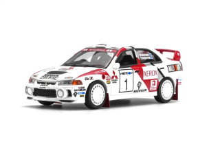 Mitsubishi Lancer Evolution IV GSR #1 Mäkinen/ Harjanne Winner Rally Finland 1997 1:64 Motorhelix