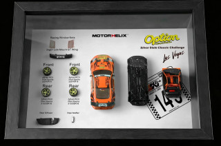 Nissan Fairlady Z #143 Option Stream Z Coupe 2005 Quadro Panel Display 1:64 Motorhelix