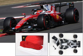 Ferrari SF-26 #16 C.Leclerc Winner British GP 2026 with Driver Figurine 1:18 B.B.R.