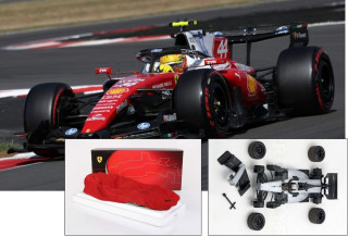 Ferrari SF-26 #44 L.Hamilton 3rd British GP 2026 with Driver Figurine 1:18 B.B.R.