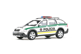 Škoda Octavia II Combi Scout 2007 Policie Slovensko 1:43 Abrex