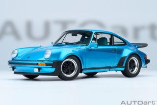 Porsche 911 930 Turbo 3.0 Minerva blue 1:18 AUTOart