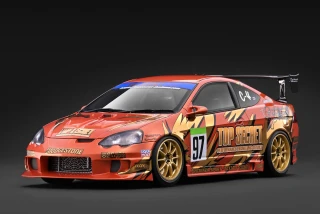 Top Secret Integra DC5 orange metallic 1:18 Ignition Model