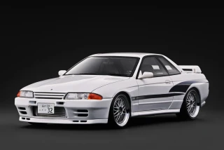 BNR32 S&S Limited Version white 1:18 Ignition Model