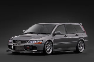 Mitsubishi Lancer Evolution Wagon MR CT9W gun metallic 1:18 Ignition Model