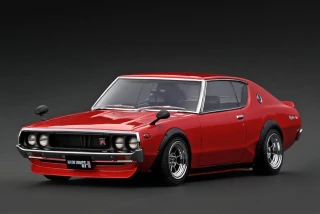 Nissan Skyline 2000 GT-R KPGC110 red 1:18 Ignition Model