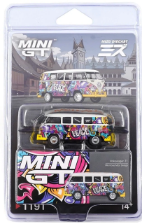 Volkswagen T1 Micro Bus 1967 Mizu Design 1:64 Mini GT