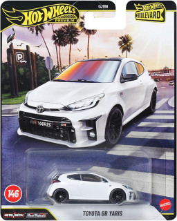 Toyota GR Yaris *Boulevard* white 1:64 HotWheels