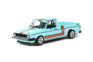 Volkswagen Caddy MK.1 1982 Oil Service 1982 blue 1:18 Solido