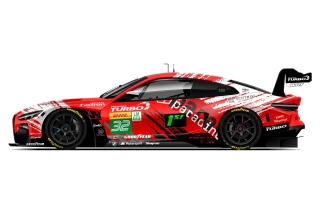 BMW M4 GT3 EVO (G82) Team WRT #32 A.Farfus/S.Gelael/D.Leung FIA WEC Spa-Francorchamps 2026 1:64 Almost Real