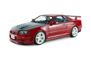 Nissan Skyline GT-R with Nismo Parts 1999 red 1:18 Solido