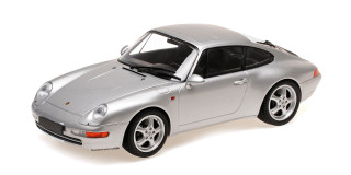 Porsche 911 (993) 1993 silver 1:18 Minichamps 