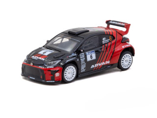 Toyota GR Yaris Rally2 Nutahara Rally Team #6 F.Nutahara/S.Azuma Japanese Rally Championship 2024 1:64 Tarmac