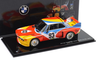 BMW 3.0 CSL Art Car #93 Alexander Calder 24h LeMans 1975 1:43 Norev