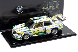 BMW 320i E21 Turbo Gr.5 Art Car #50 Roy Lichtenstein 24h LeMans 1977 1:43 Norev