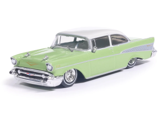 Chevrolet Bel Air Lowrider 1957 laurel green 1:64 Ixo America