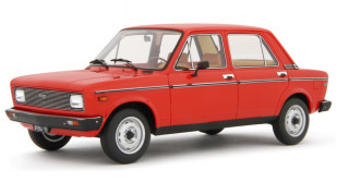 Fiat 128 1100 CL 1976 red 1:18 Laudoracing Model