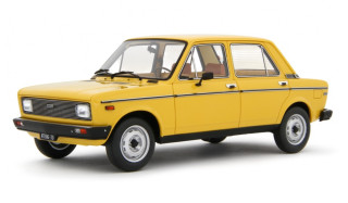 Fiat 128 1100 CL 1976 yellow 1:18 Laudoracing Model