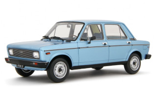 Fiat 128 1100 CL 1976 blue metallic 1:18 Laudoracing Model