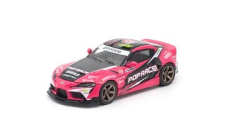 Toyota GR Supra Pandem FD12 Valentina Piaz pink 1:64 Pop Race Limited