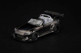 Honda S2000 Pandem dark chrome 1:64 Pop Race