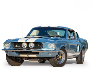 Ford Mustang Shelby GT500 1967 brittany blue 1:43 Ixo America