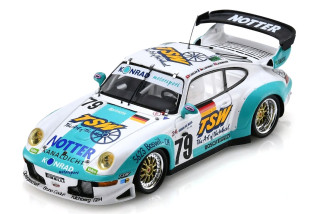Porsche 911 GT2 #79 Ligonnet/ Seiler/ Schumacher 24H Le Mans 1997 1:43 Spark