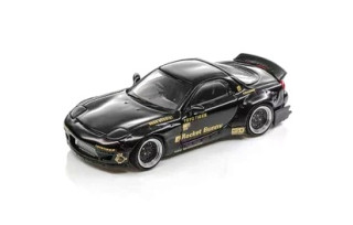 Mazda RX7 FD Rocket Bunny black 1:64 ModelModel