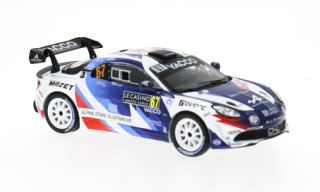 Alpine A110 RGT #67 Astier/Giraudet Rally Monte-Carlo 2025 1:43 Ixo Models
